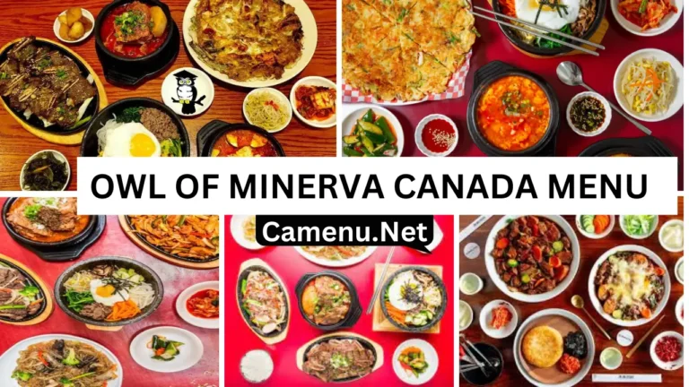 Owl Of Minerva Canada Menu & Latest Prices List 2024