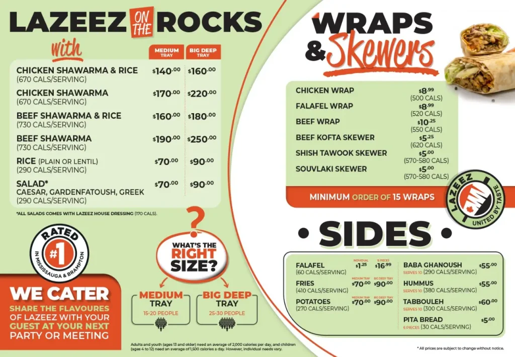 Lazeez Shawarma Canada