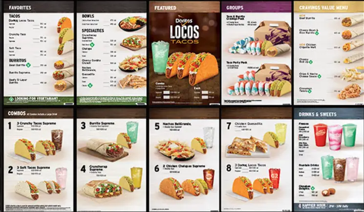 Taco Bell Menu